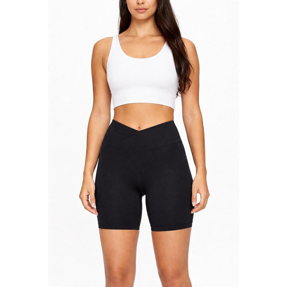 Outdoor Voices Flow 7″ Bike Shorts Women’s XL High Rise Stretch Athleisure